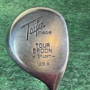 TaylorMade Tour Spoon 13° 3 Wood Persimmon RH USA Vintage